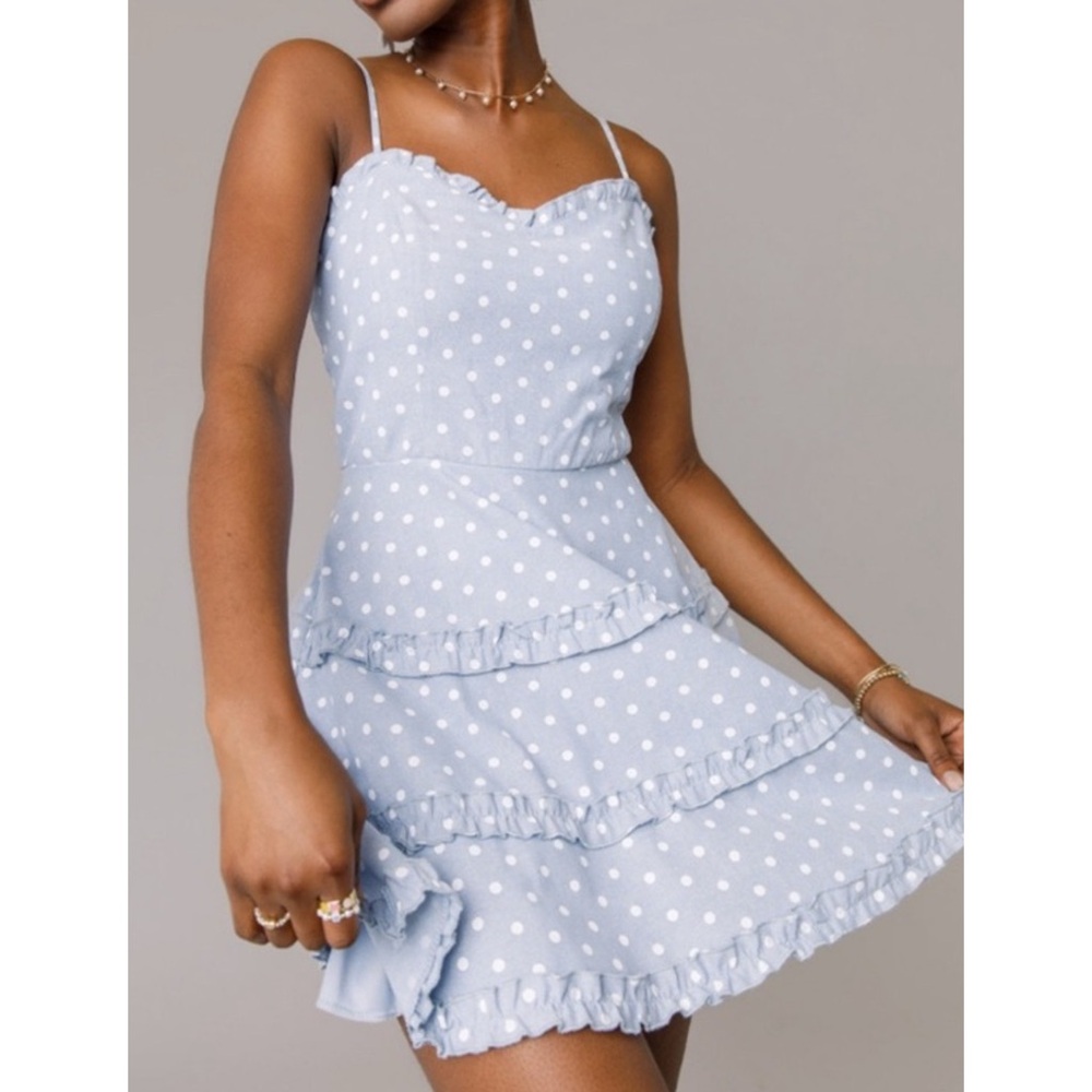 NWT! FRANCESCA’S POLKA DOT DRESS